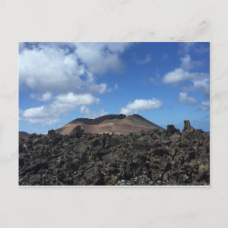 Paisaje Parque Nacional Timanfaya. Lanzarote Postcard