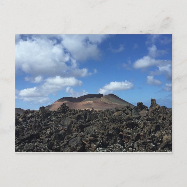 Paisaje Parque Nacional Timanfaya. Lanzarote Postcard (Front)