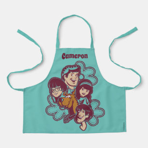 Paisely Flower Scooby-Doo and the Gang Apron