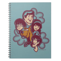 Paisely Flower Scooby-Doo and the Gang