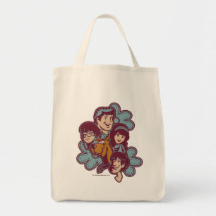 Paisely Flower Scooby-Doo and the Gang Tote Bag