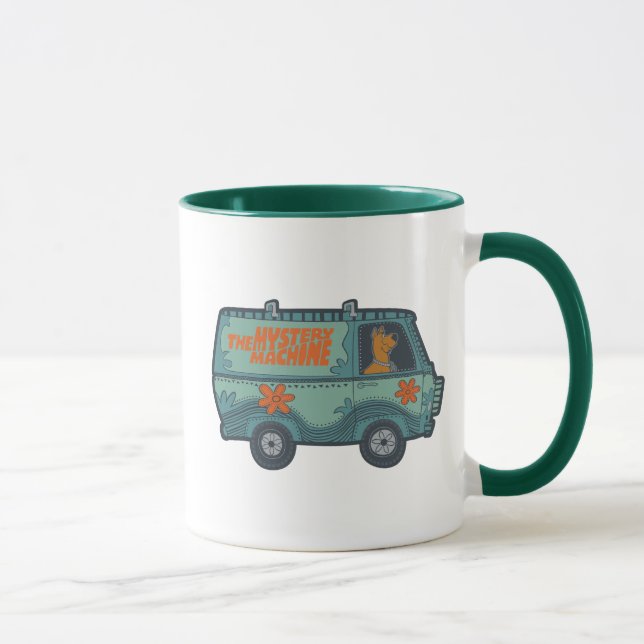 Paisely Scooby-Doo Driving Mystery Machine Mug (Right)