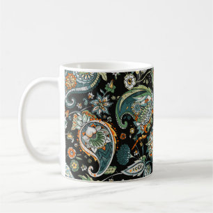 Paisley. A seamless pattern based on the tradition Coffee Mug