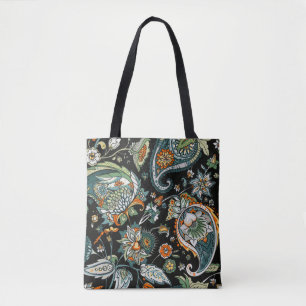 Paisley. A seamless pattern based on the tradition Tote Bag