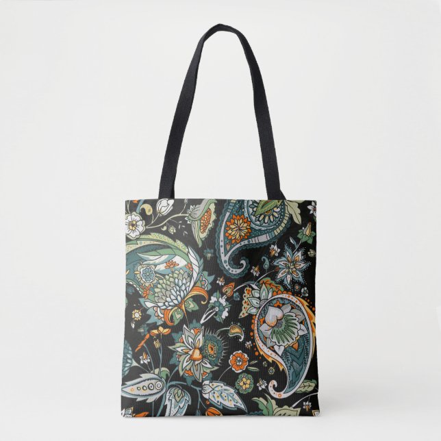 Paisley. A seamless pattern based on the tradition Tote Bag (Front)