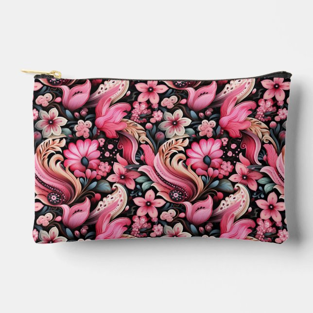 Paisley  accessory pouch (Front)