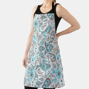Paisley Apron – Summer Boho Kitchen