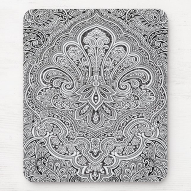 Paisley Art Mouse Pad (Front)