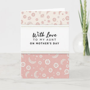 Paisley Aunt Mothers Day Card