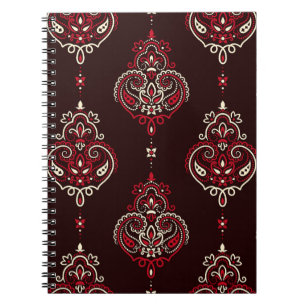 Paisley Bandanna: Boho Vintage Print. Notebook