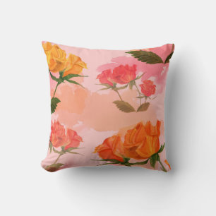 Paisley bandanna print, silk scarf design. cushion