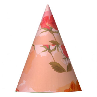 Paisley bandanna print, silk scarf design. party hat