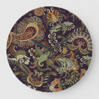 Paisley Colourful Textile: Ethnic Vintage Design