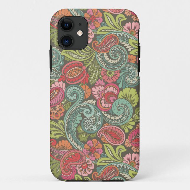 Paisley Cyngalese Case-Mate iPhone Case (Back)
