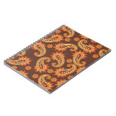 Paisley Delight Chic Notebook (Left Side)