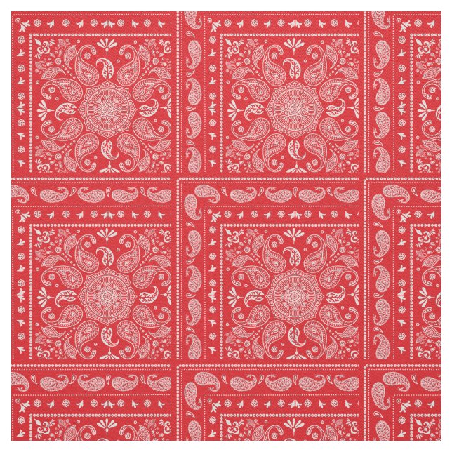 Paisley Design-1 Cotton Twill Fabric (Swatch)