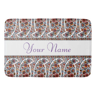 Paisley Design #2 at SusieJayne Bath Mat