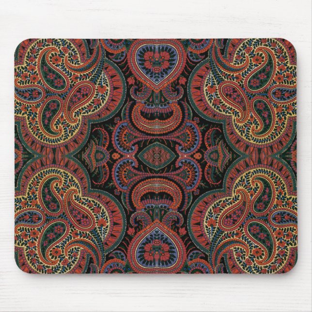 Paisley Design #4 at SusieJayne Mouse Pad (Front)