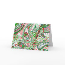 Paisley drawing - Captivating Christmas