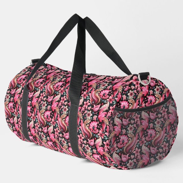 Paisley  duffle bag (Right Corner)