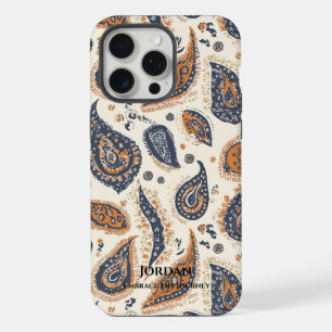 Paisley Elegance – Artistic Fusion Global Flair iPhone 15 Pro Max Case