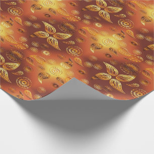 Paisley Ethnic Boho pattern. Wrapping Paper