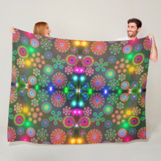 paisley fleece blanket