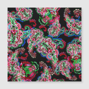 Paisley Floral Pattern, Ethnic Background.