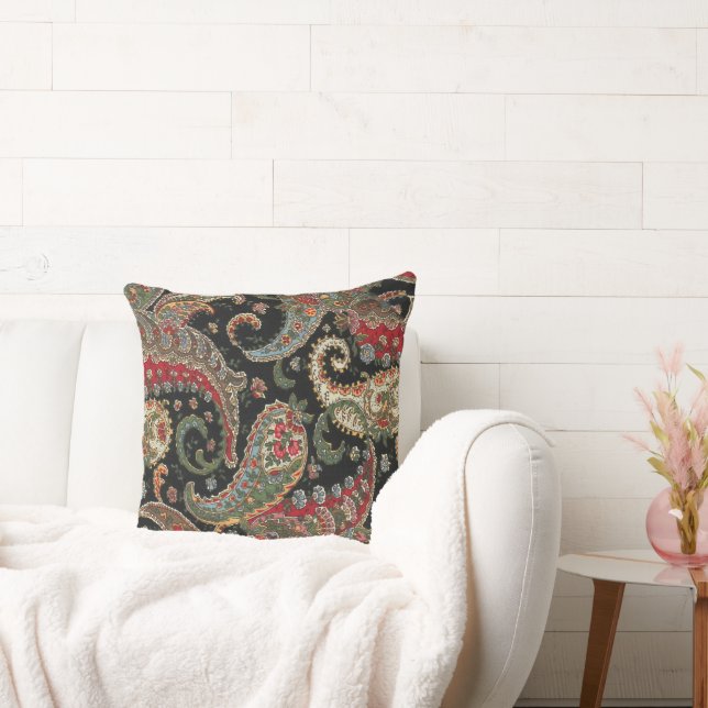 Paisley Fractal Cushion (Couch)