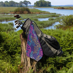 paisley golf towel