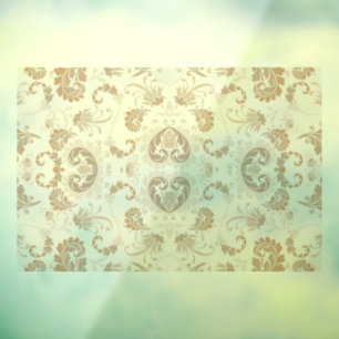 Paisley in Beige Aesthetic Modern Tan Brown