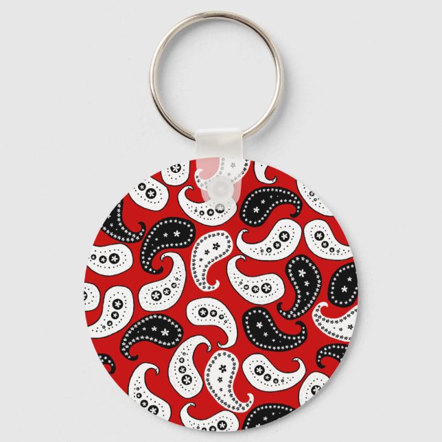 Paisley Key Ring (Front)