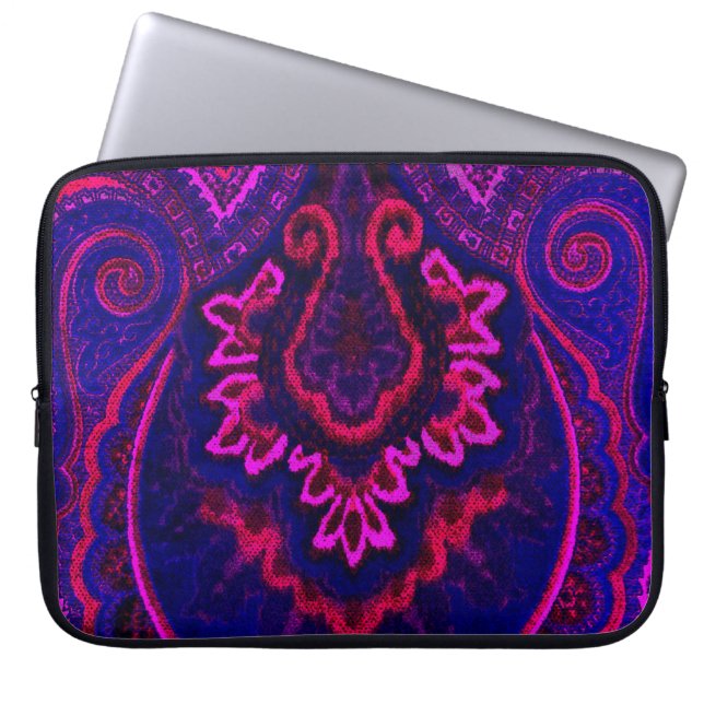 Paisley Laptop Sleeve (Front)