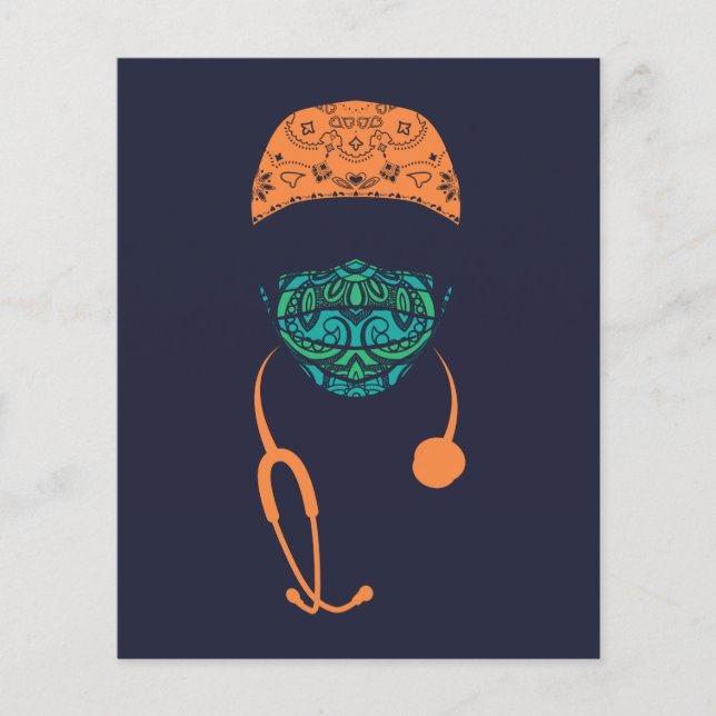 paisley med mask (Front)