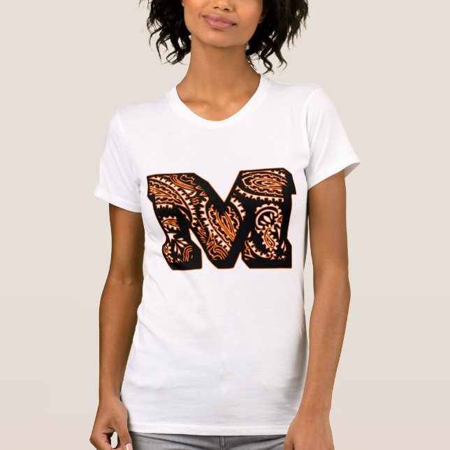 Paisley Monogram - M T-Shirt (Front)