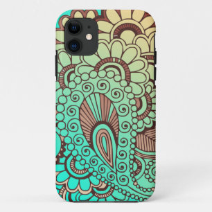 Paisley Ornaments I + your backgr. & ideas iPhone 11 Case