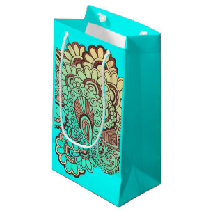 Paisley Ornaments I + your backgr. & ideas Small Gift Bag