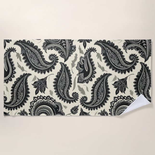 Paisley Palaces Beach Towel (Front)