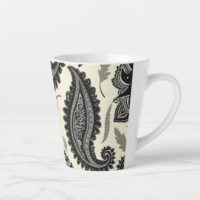 Paisley Palaces Latte Mug (Right)