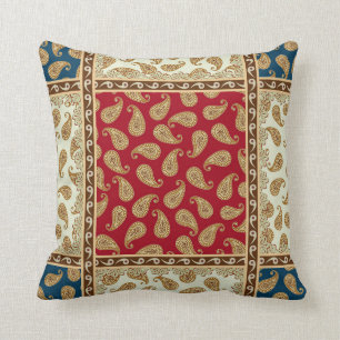 Paisley Party Two Styles Front or Back Cushion