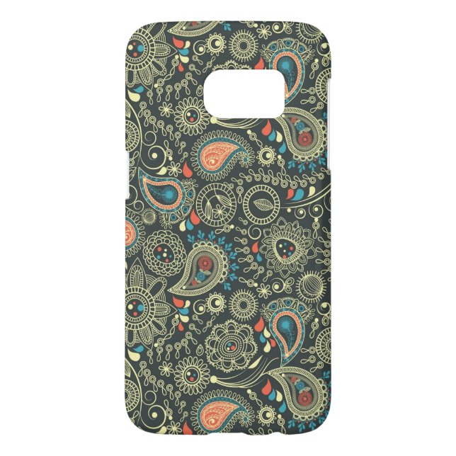 Paisley Pattern 3 Case-Mate Samsung Galaxy Case (Back)