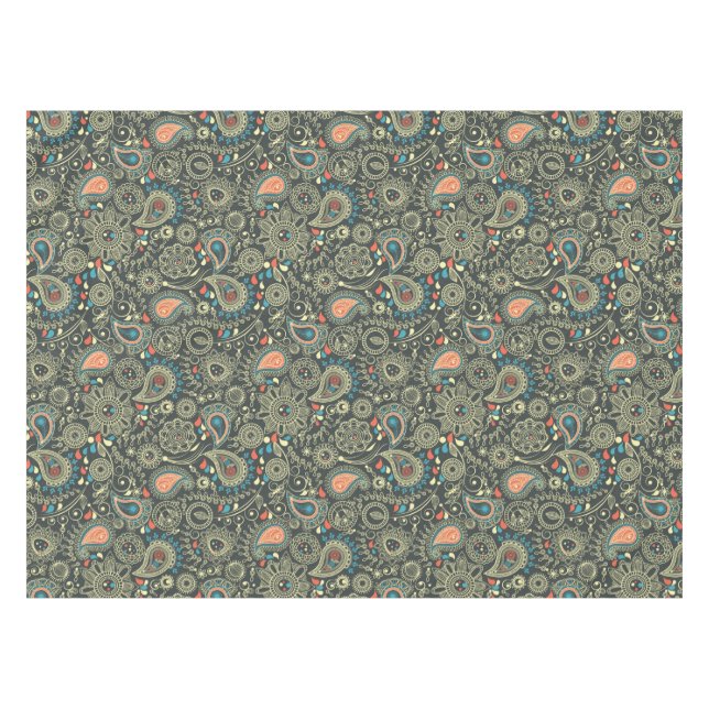 Paisley Pattern 3 Tablecloth (Front (Horizontal))