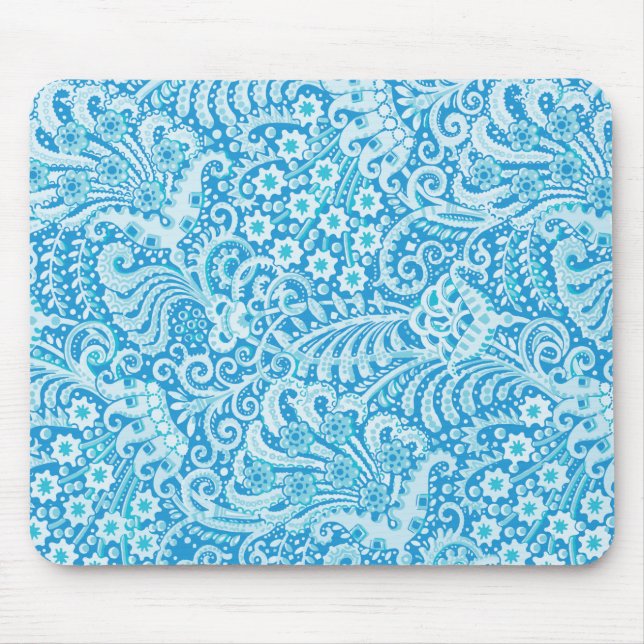 Paisley Pattern-5 Mousepad (Front)