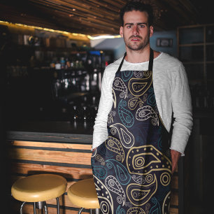 Paisley Pattern Apron