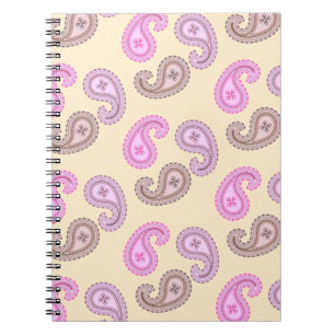 Paisley Pattern Boho Notebook