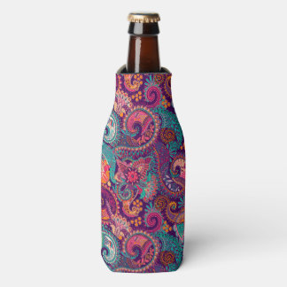 Paisley Pattern Bottle Coozy Bottle Cooler