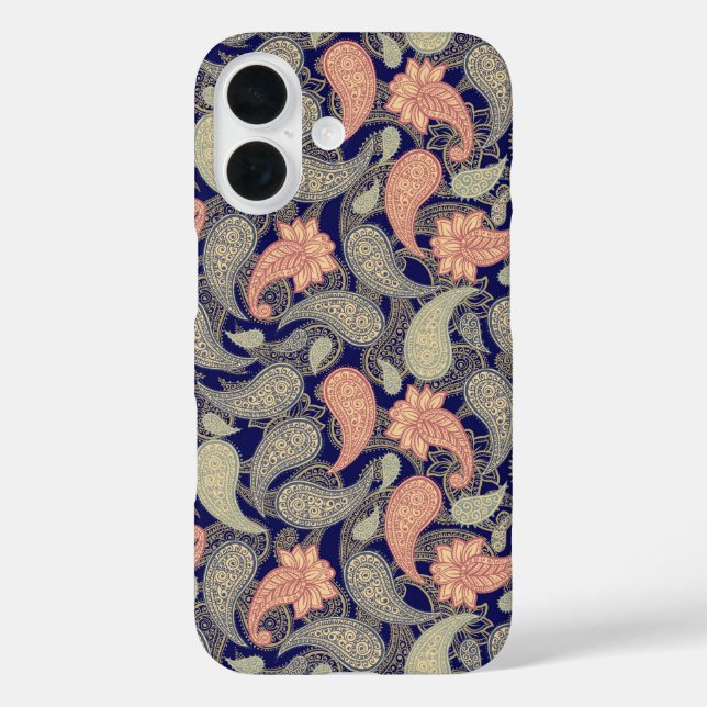 Paisley Pattern  Case-Mate iPhone Case (Back)