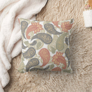 Paisley Pattern Cushion
