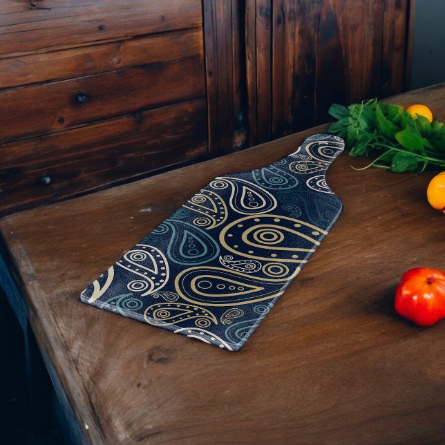 Paisley Pattern Cutting Board (Chopping Board)