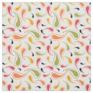 Paisley Pattern Fabric   Cute Paisley Print